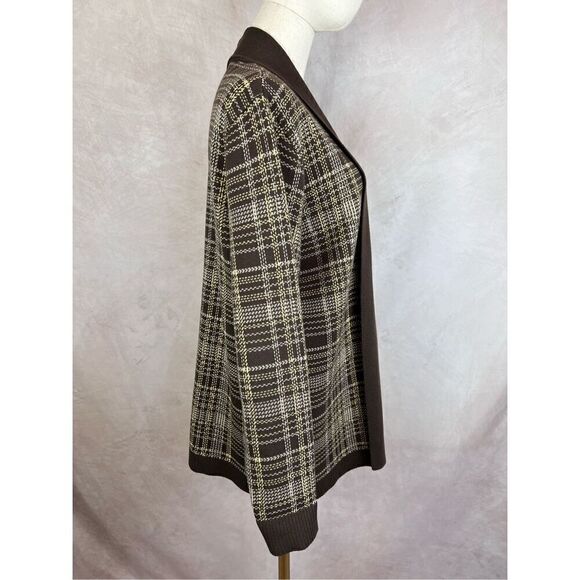 Vintage Style Plaid Cardigan - Picture 4 of 6